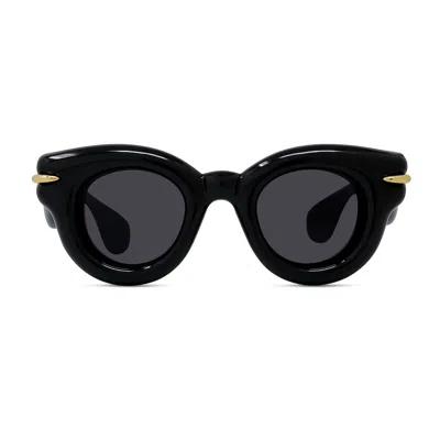 Loewe Lw40118i Signature Sunglasses In Black