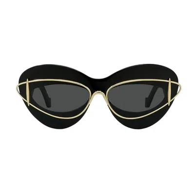 Loewe Lw40119i 01a Sunglasses In Nero