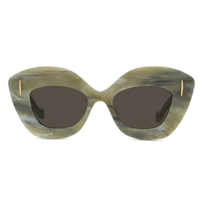 Loewe Lw40127 I Sunglasses In Green