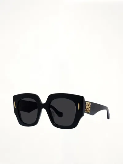Loewe Lw40129u Acetate Sunglasses In Black