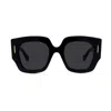 Loewe Anagram Acetate Square Sunglasses In Nero