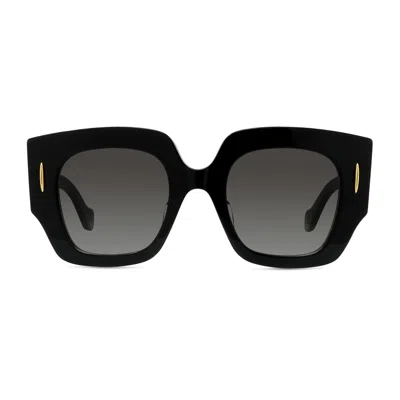 Loewe Square Frame Sunglasses In Nero