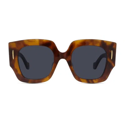 LOEWE LOEWE LW40129U ANAGRAM 53V HAVANA SUNGLASSES