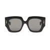 Loewe Anagram Square Sunglasses In Nero