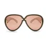 Loewe Lw40132i Paulas Ibiza 96c Verde Sunglasses In Black