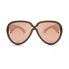 Loewe Lw40132i Paulas Ibiza 96c Verde Sunglasses In Black