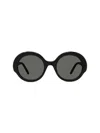 Loewe Thin 52mm Round Sunglasses