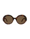 Loewe Thin 52mm Round Sunglasses