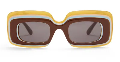 Loewe Lw40139u - Brown/multicolor Sunglasses