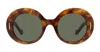 Loewe Anagram Round Acetate Sunglasses In Havana