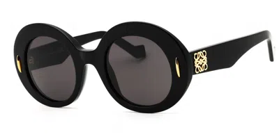 Loewe Lw40146i 01a Women's Sunglasses  Size 50 In Black