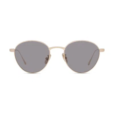 Loewe Lw40152u Slim 32a Light Gold Sunglasses In Oro