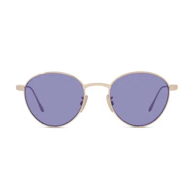 サングラス LOEWE Woman Sunglasses Gold LW40152U 32A Loewe Lw40152u Slim 32y Light Gold Sunglasses | ModeSens