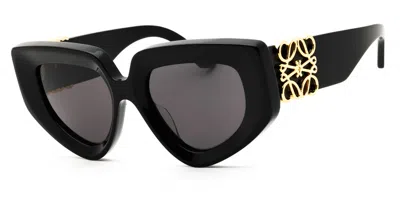 Loewe Lw40154u Acetate Sunglasses In Yellow