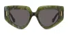 Loewe Anagram Acetate Sunglasses In Green