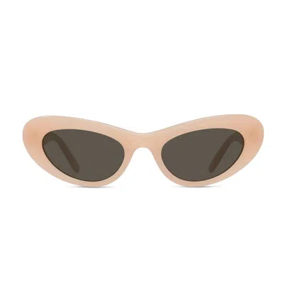 Loewe Lw40156u Slim 72e Rosa Sunglasses In Pink