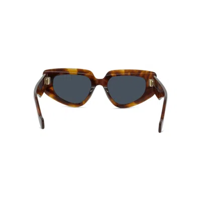 Loewe Anagram Cat-eye Tortoiseshell Acetate Sunglasses In Brown