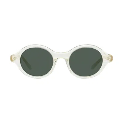 Loewe Lw40162u57n Round Acetate Frame Sunglasses In Gray