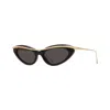 Loewe Cat-eye Acetate Sunglasses In Black