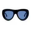 Loewe Lw40170u Signature 01v Nero Sunglasses In Black