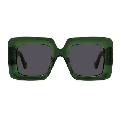 LOEWE LOEWE LW40176U ANAGRAM 98A VERDE SUNGLASSES