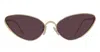 Loewe Lunettes De Soleil Shooting Star En Acier Inoxydable In Multi