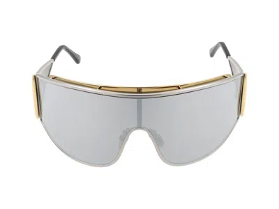 Loewe Lw40202u Shield Lens Sunglasses In Red