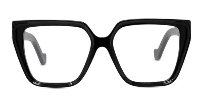 Loewe Lw50042i - Shiny Black Rx Glasses In Black Shine