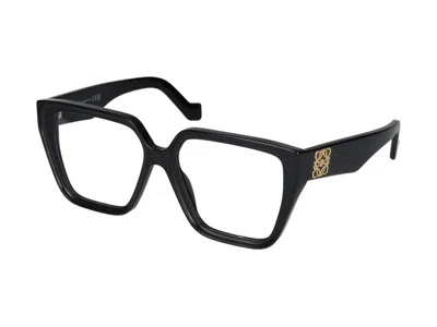 Loewe Lw50042i Oversized Square Frame Eyeglasses In Black