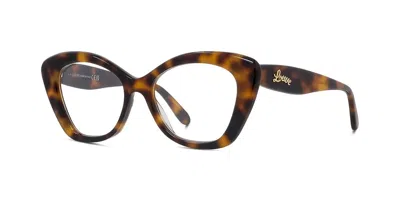 Loewe Lw50067i Women's Glasses, Tortoiseshell, Size 52 In Brown
