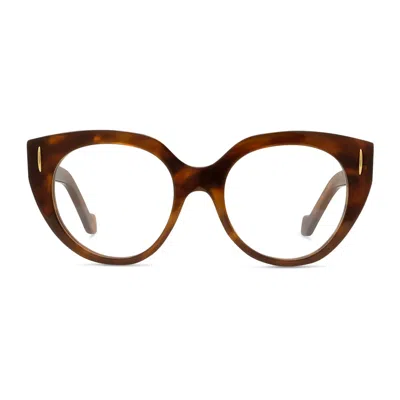 Loewe Lw50081i Anagram 053 Havana Glasses In Brown