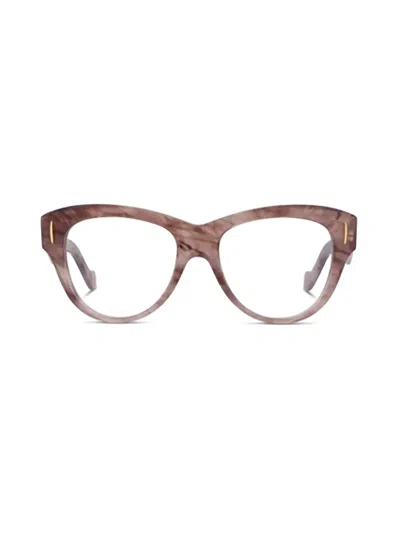 Loewe Lw50102i Eyewear In Brown