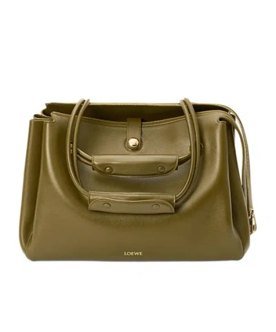 Loewe Madrid Shoulder Bag In Brown