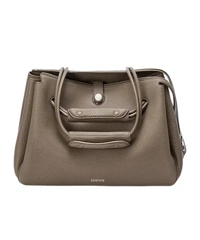 Loewe Madrid Shoulder Bag In Brown