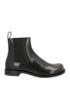 Loewe Round-headed Boots With Thick Heels In Black