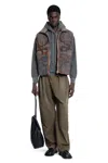 Loewe Man Beige Vests In Beige