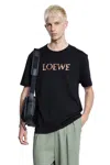 Loewe Logo-embroidered Cotton-jersey T-shirt