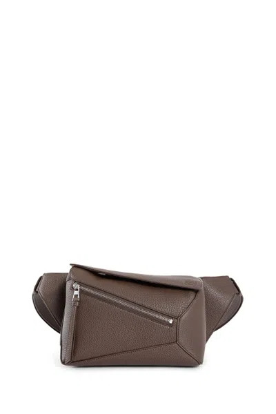 Loewe Man Brown Fanny Packs