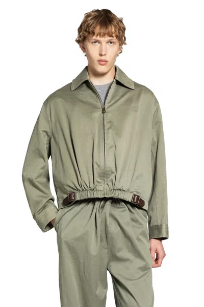 LOEWE BELTED JACKET IN COTTON