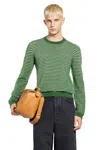 Loewe Man Green Knitwear In Green