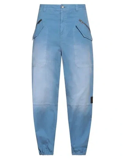 Loewe Man Jeans Light Blue Size 36 Cotton