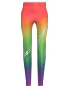 Loewe Rainbow Leggings In Tomato Red