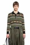 Loewe Autumn-winter Polo Sweater In Green Multi In Multicolor