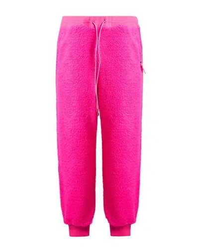 Loewe Man Pants Fuchsia Size Xs Acrylic, Polyester In Pink
