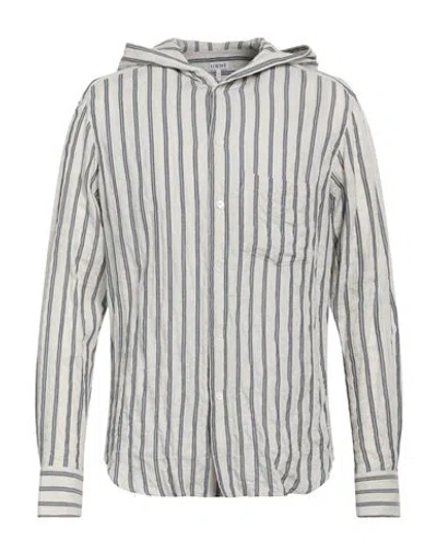 Loewe Man Shirt Light Grey Size L Cotton, Lyocell, Elastane