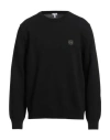 Loewe Man Sweater Black Size L Wool In Black