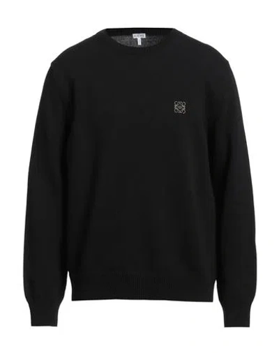Loewe Man Sweater Black Size L Wool