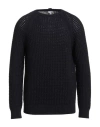 Loewe Man Sweater Midnight Blue Size Xl Wool, Cotton, Cashmere In Black