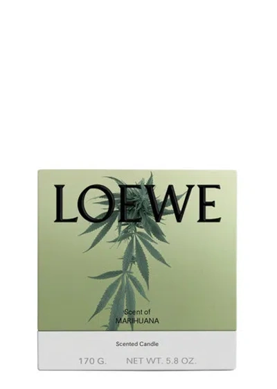 Loewe Marihuana Candle In Blue