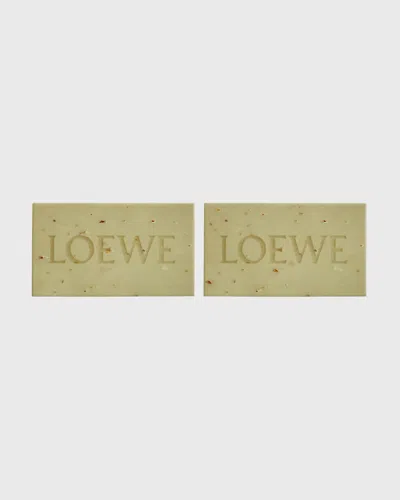 Loewe Marihuana Mini Soaps, 2 X 4.4 Oz. In White